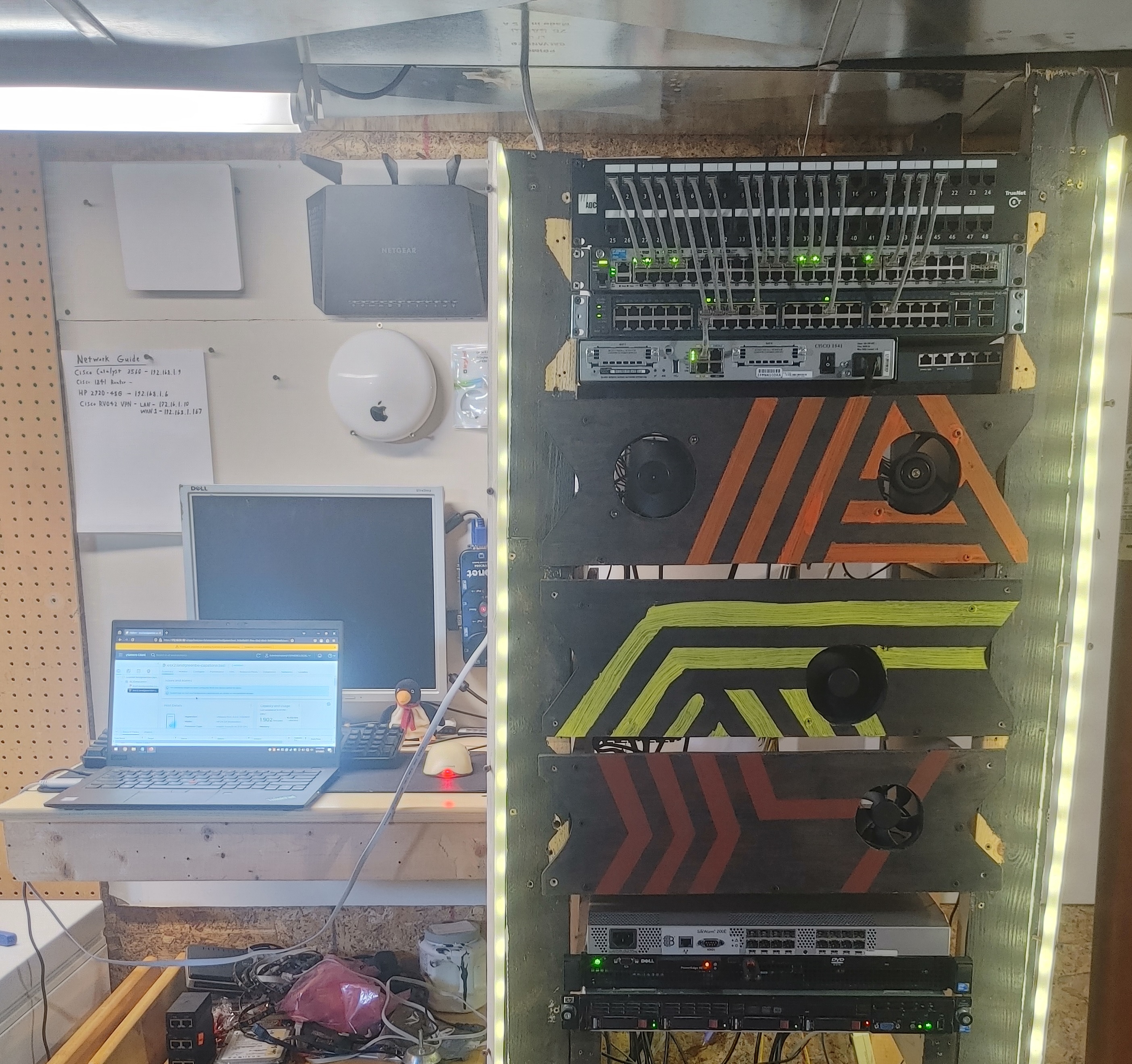 My full-size server rack